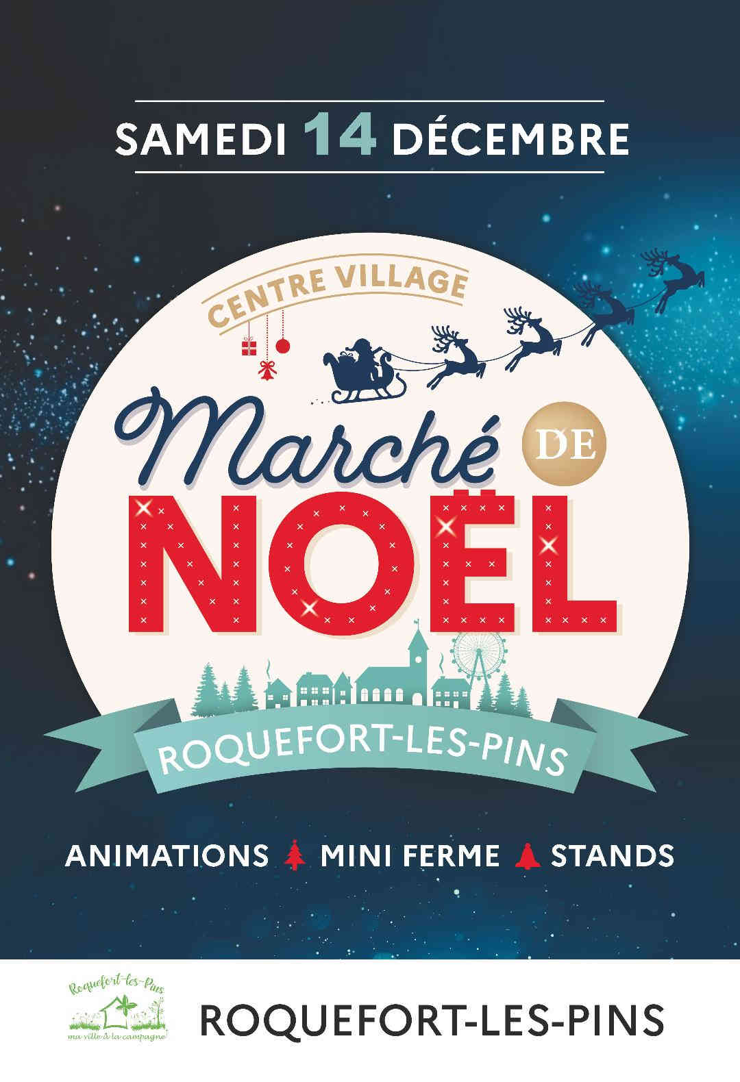 marche noel roquefort les pins idees sorties loisirs enfants famille agenda alpes maritimes