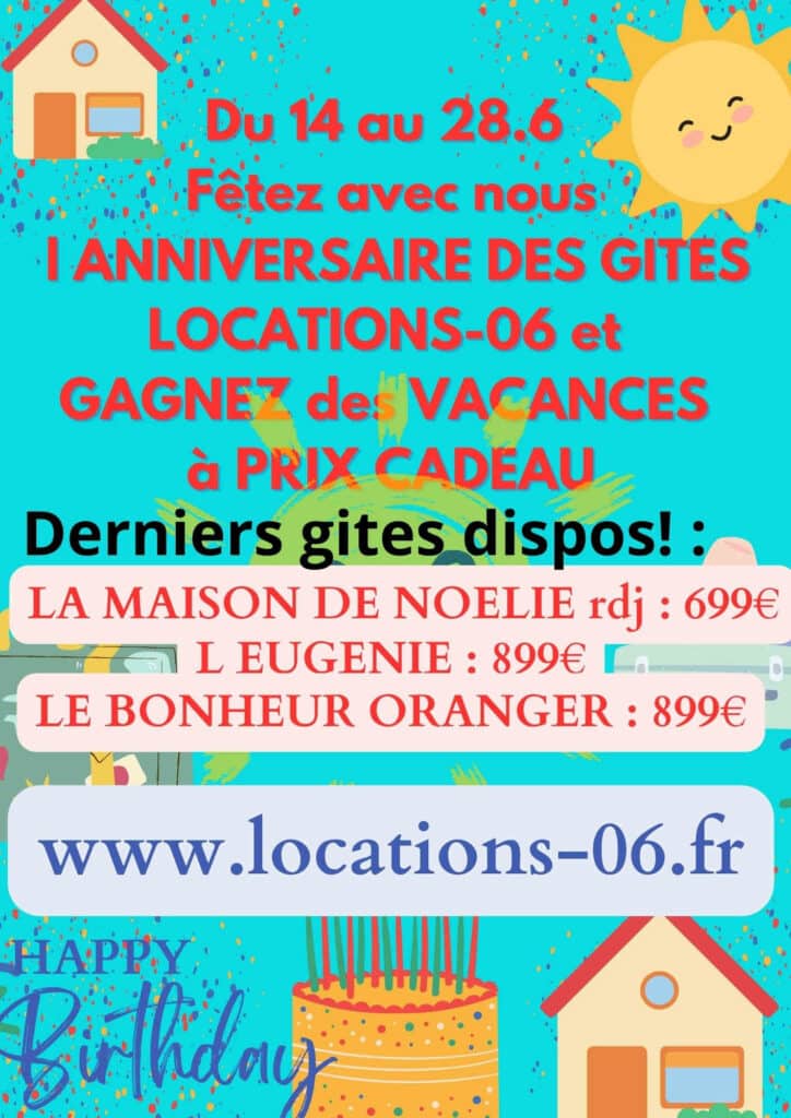 offres promotions locations vacances juin printemps cote d azur gites appartements villas 2025