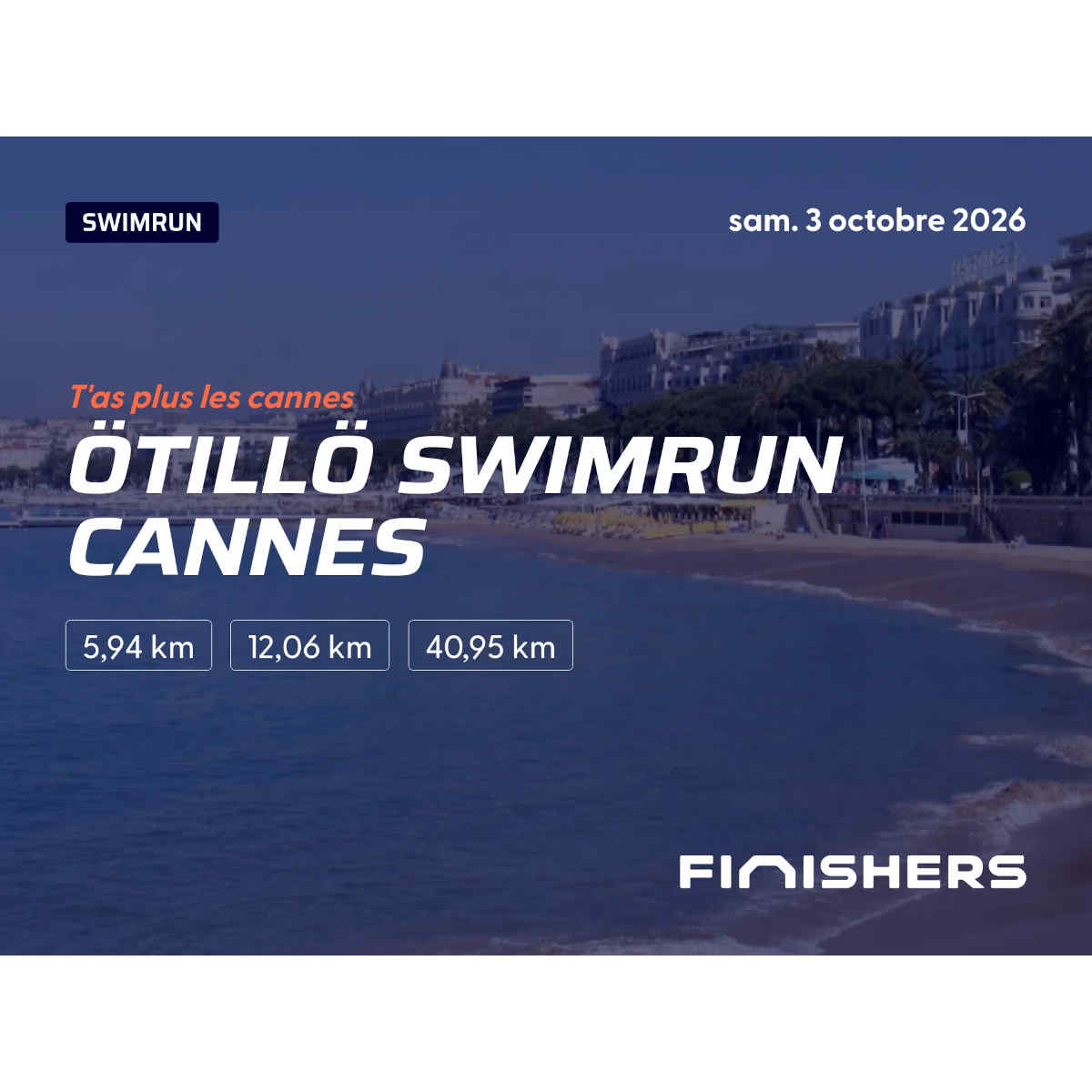 ÖTILLÖ Swimrun Cannes – compétition de swimrun sur la Côte d’Azur dans les Alpes-Maritimes