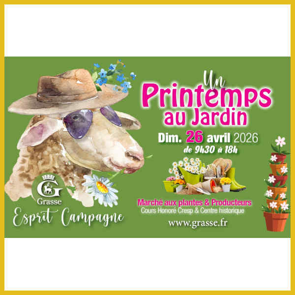 marché de producteurs à Grasse, Côte d'Azur