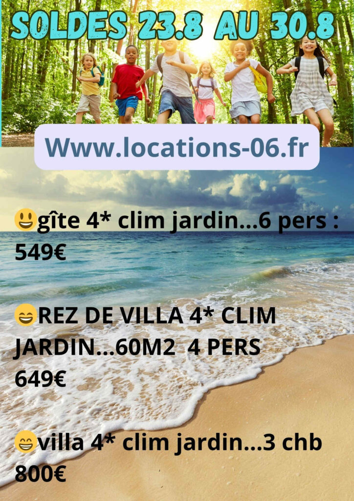 promotions offres speciales derniere minute aout locations vacances cote d azur cannes popup