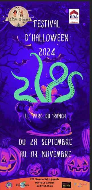 ranch park le cannet fete halloween 2024 fete sorties enfants famille agenda cote d azur