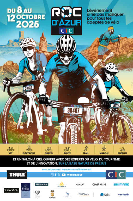 roc d azur frejus evenements sports loisirs vtt cote d azur agenda 06 2025