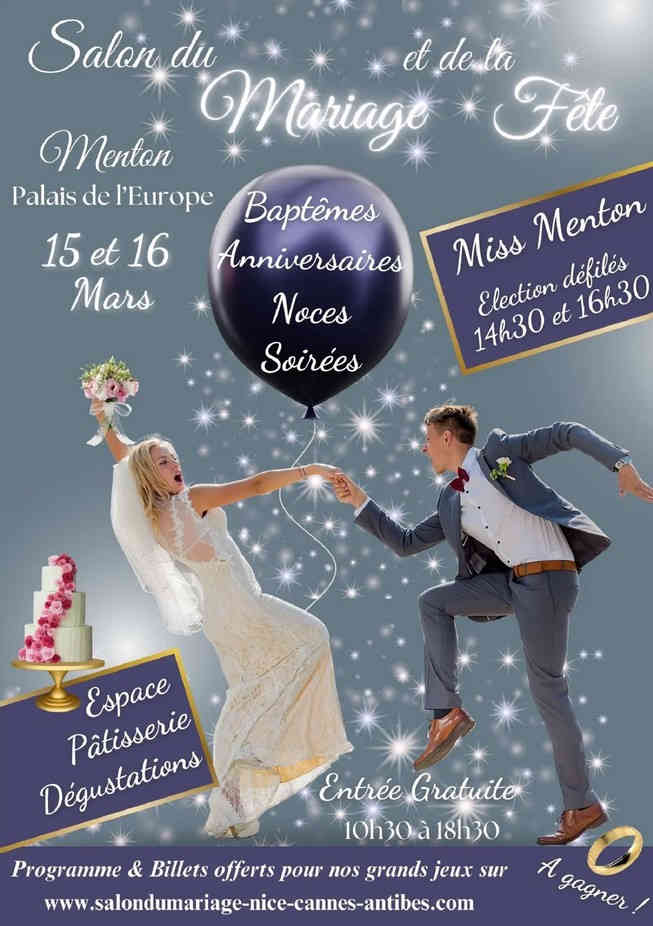 salon mariage fete menton exposition agenda evenements cote d azur 2025