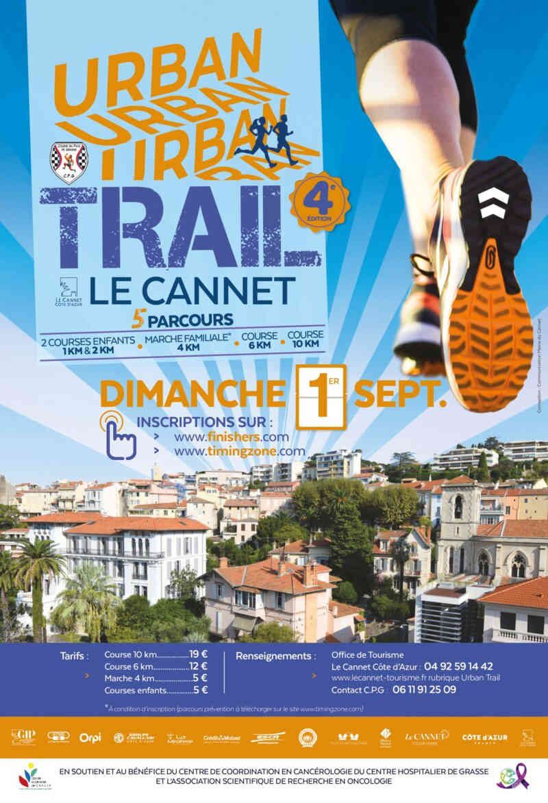 urban trail le cannet evenement sportif cote d azur 06 agenda 2024