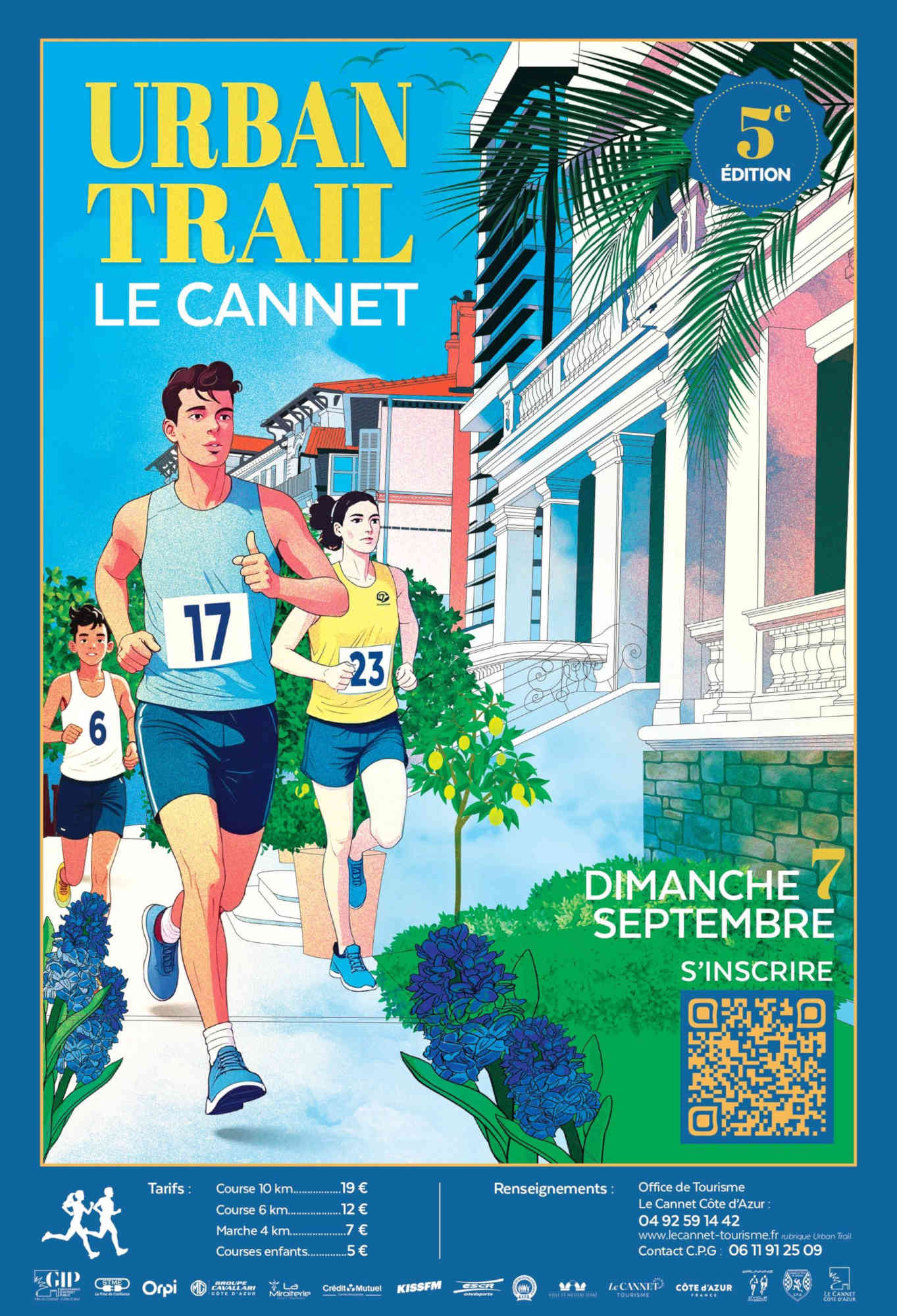 urban trail le cannet evenement sportif cote d azur 06 agenda 2025