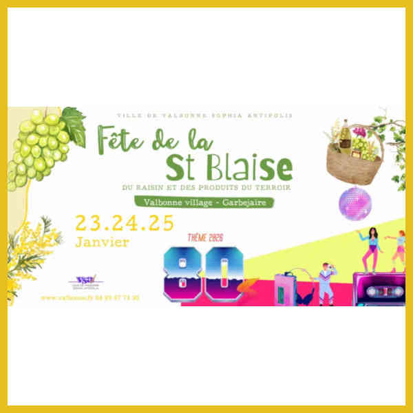 Fête de la Saint Blaise de Valbonne, traditions et patrimoine en famille