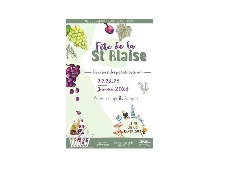 The “Fête de St Blaise” in Valbonne