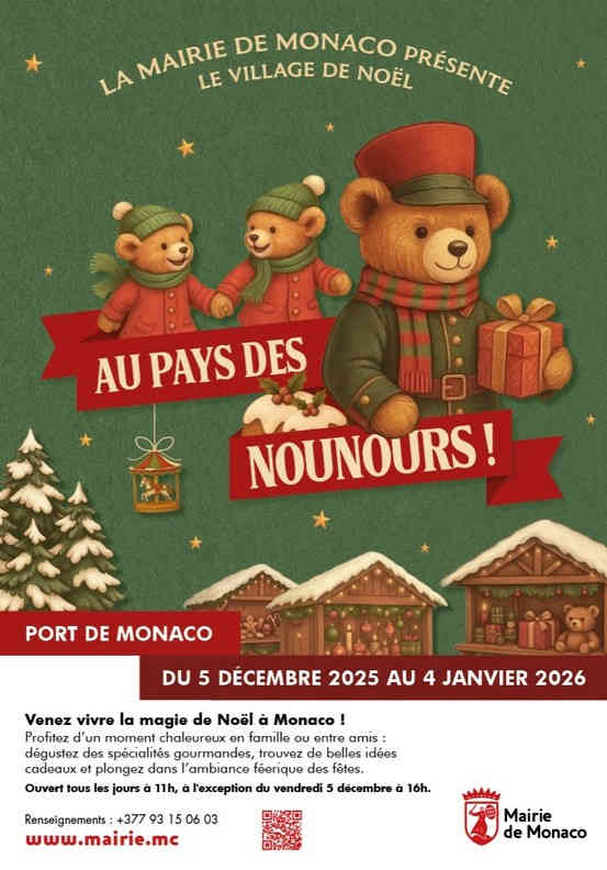 Marché de Noël de Monaco : artisans et producteurs locaux, gourmandises, cadeaux et animations festives. Vivez la magie de Noël au cœur de la Principauté.
